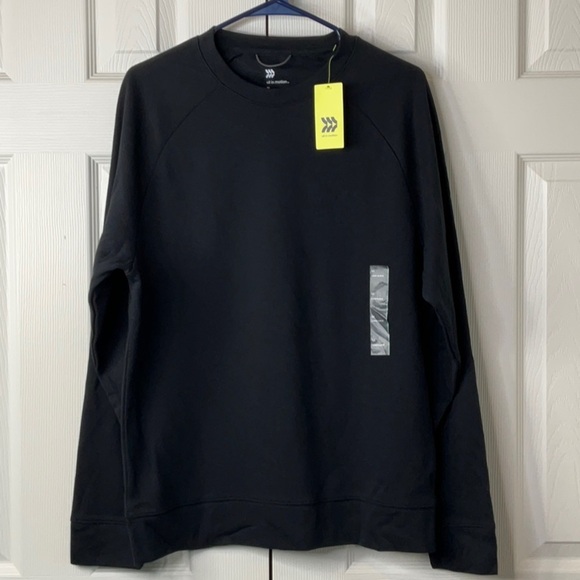 All in Motion Mens Tech Fleece Crewneck Pullover Athletic Size M - Picture 3 of 9